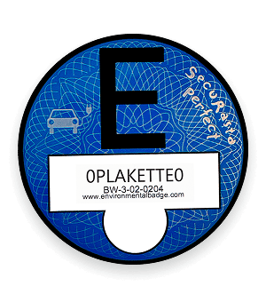 Mėlyna E-Plakette Vokietijai